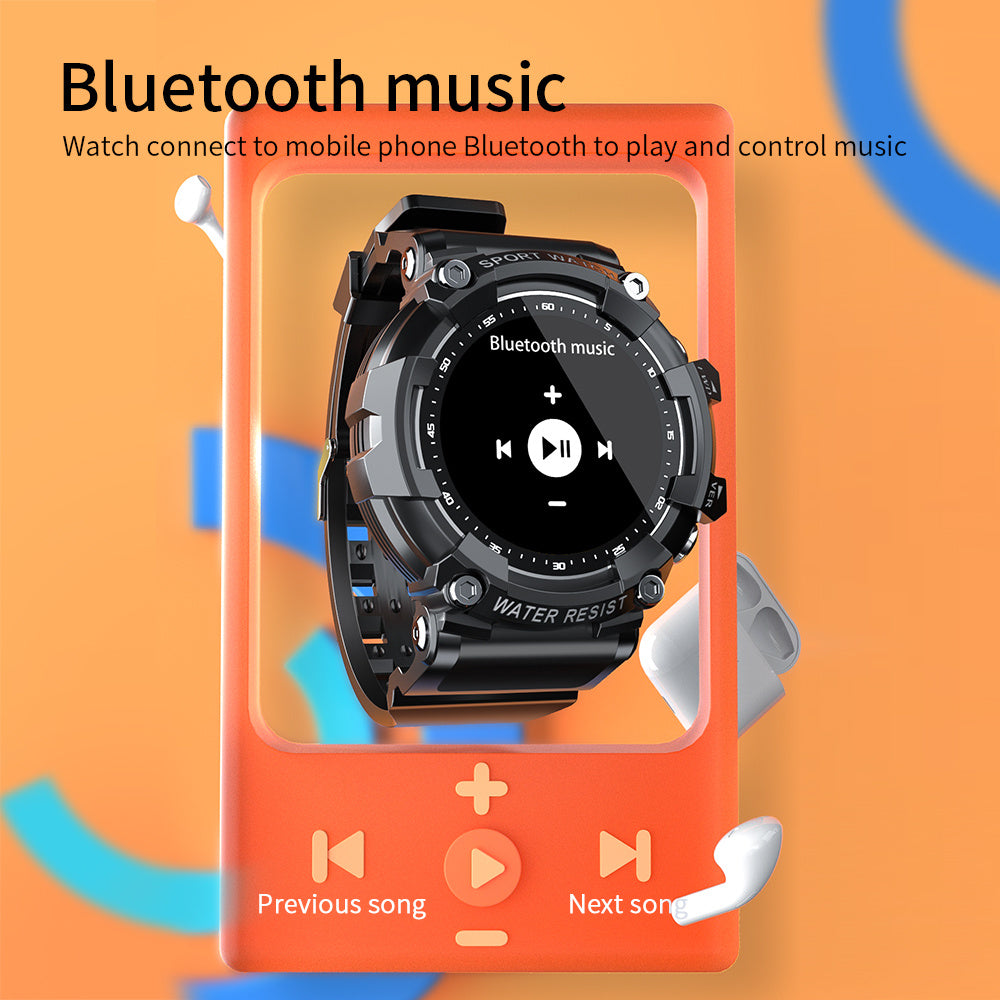 AquaPro Smart Sports Watch – IP67 Waterproof, Bluetooth-Enabled Fitness Tracker