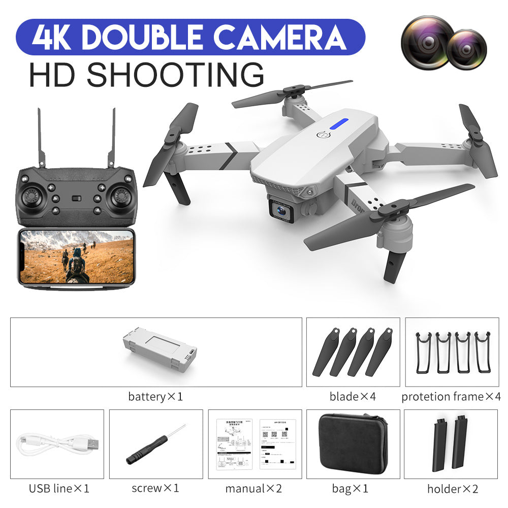SkyMaster™ E88 4K Dual Camera Drone