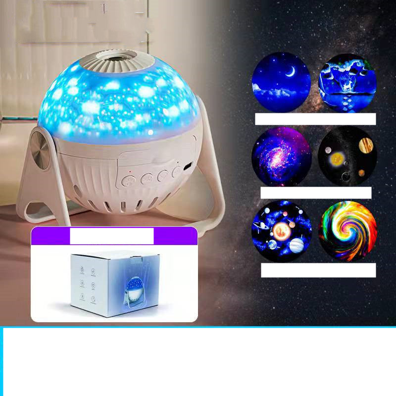 StarScape™ Galaxy Projector – Starry Sky Projection Night Light for Bedroom & Bedside Décor