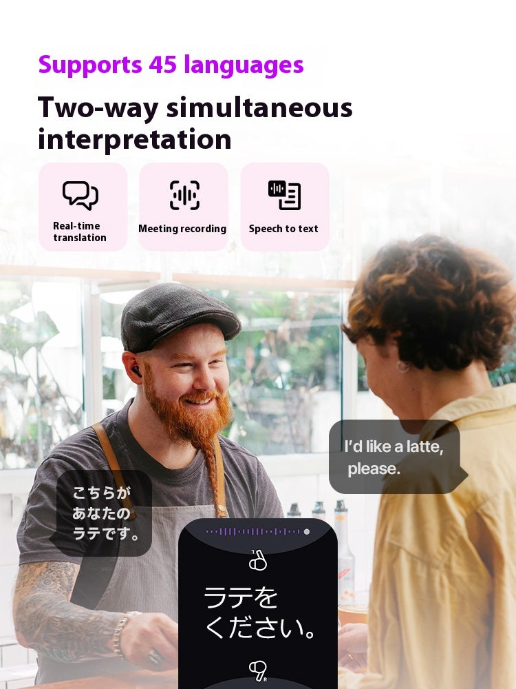 LumiTalk AI Bluetooth Earphones