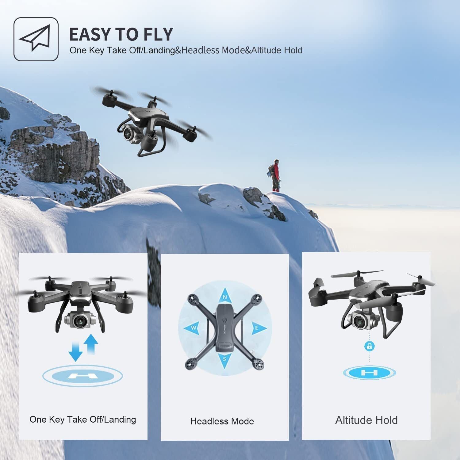 AeroVision™ V14 Professional 6K Drone