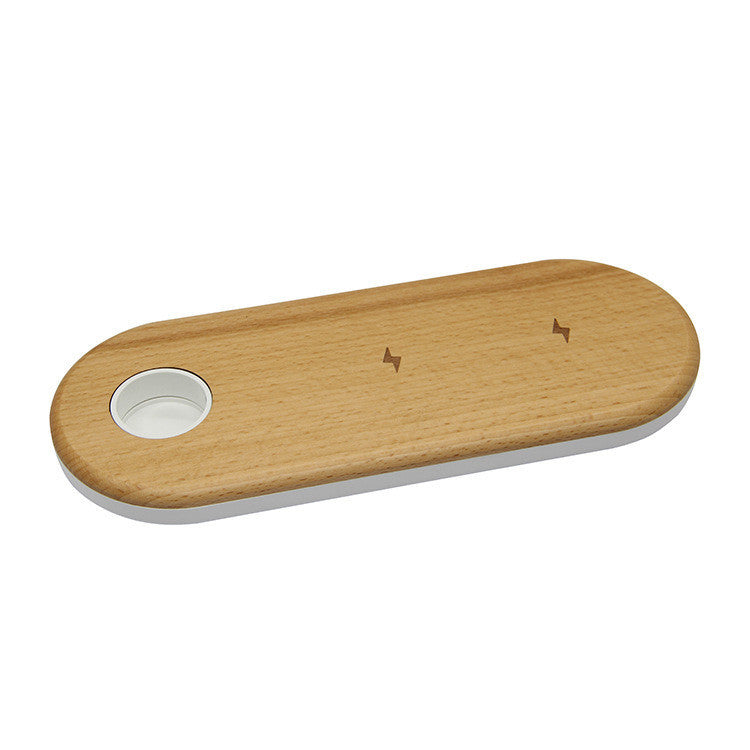 Veridion Luxe: The Wooden Essence Wireless Charger