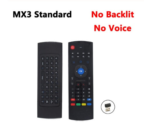 AirControl Pro™ — Backlit Smart Voice Remote & Wireless Keyboard