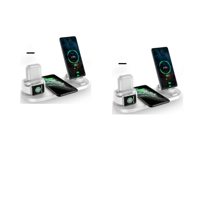 LumaCharge LED Alarm Clock & Magnetic Wireless Charger