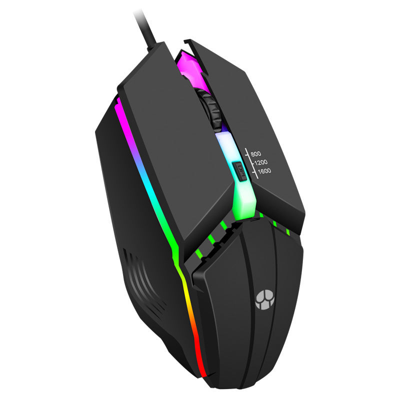 GlareStrike Pro – Wired USB Gaming Mouse