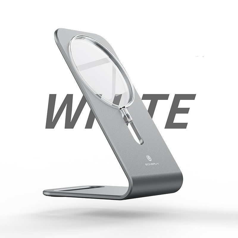 MagnaCharge Pro – Magnetic Wireless Charging Bracket (Aluminum Alloy)