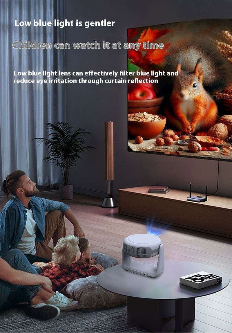 VisionAura™ 5G Smart Voice Projector