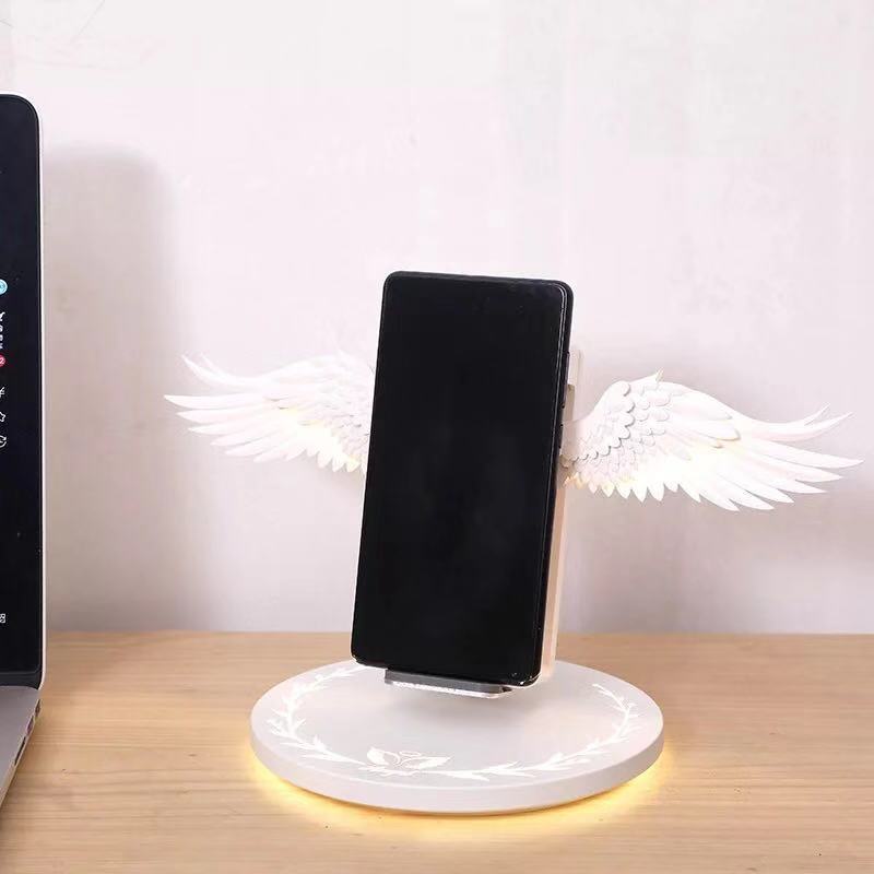 CelestialCharge – Angel Wings Wireless Charger
