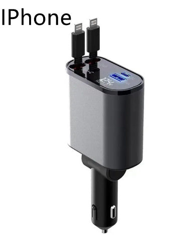 TurboVolt™ 100W Metal Car Charger