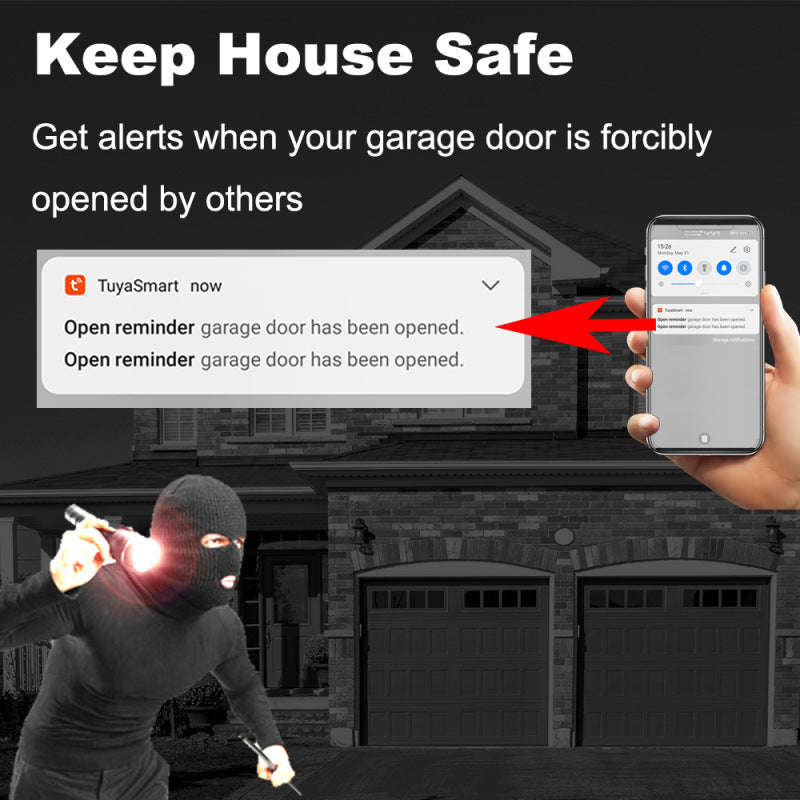AurelioGate™ – Luxe WiFi Smart Garage Door Controller