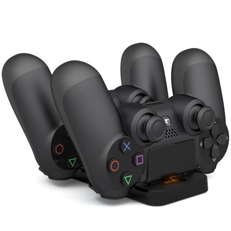ChargePro Dual Dock Station: Wireless Controller Charging Dock for PS4