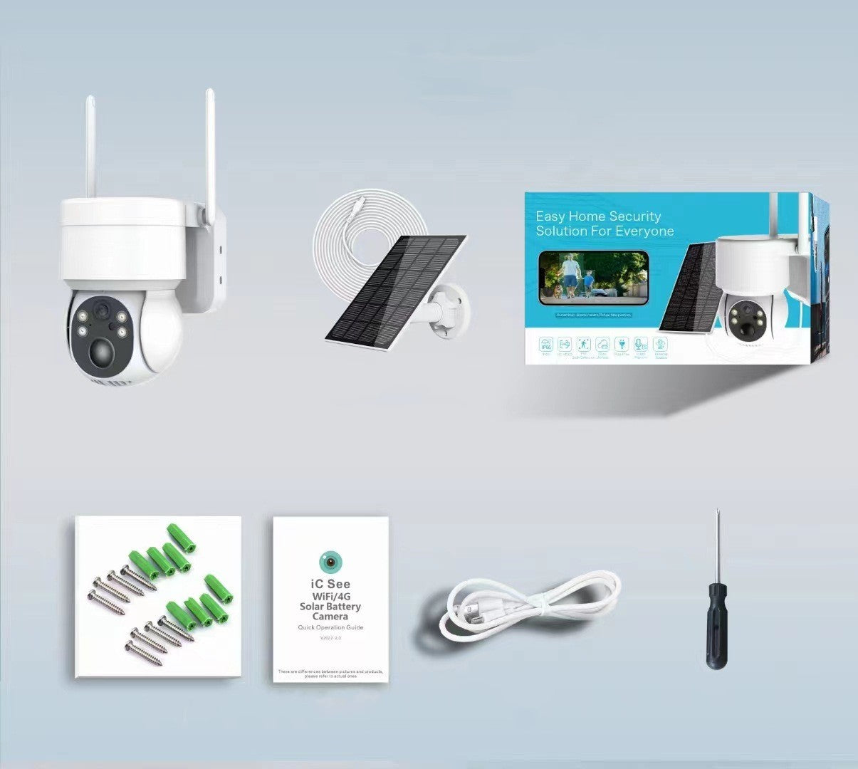 VigilGuard Motion Detection Audio-Video Surveillance Camera