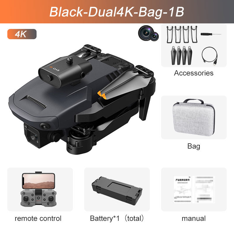 AeroVision 4K Pro — Smart Obstacle-Avoidance Aerial Drone