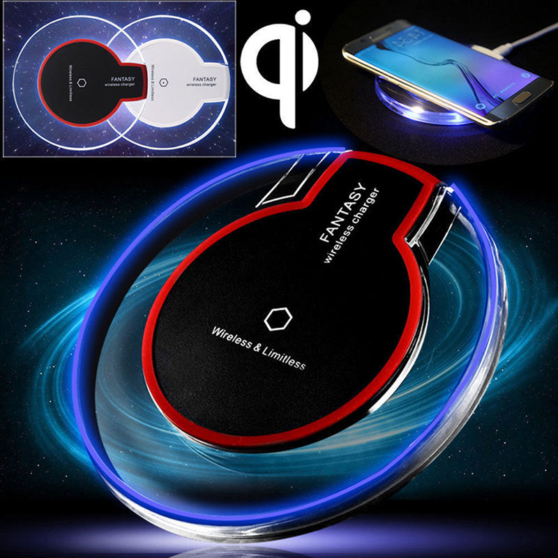 CrystalCharge Wireless Charging Dock – Sleek, Fast, and Elegant Charging Solution