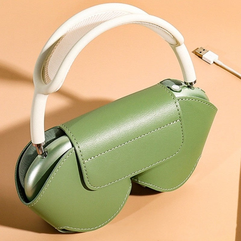 LuxGuard™ Leather Protective Case & Ear Sleeves for AirPods Max