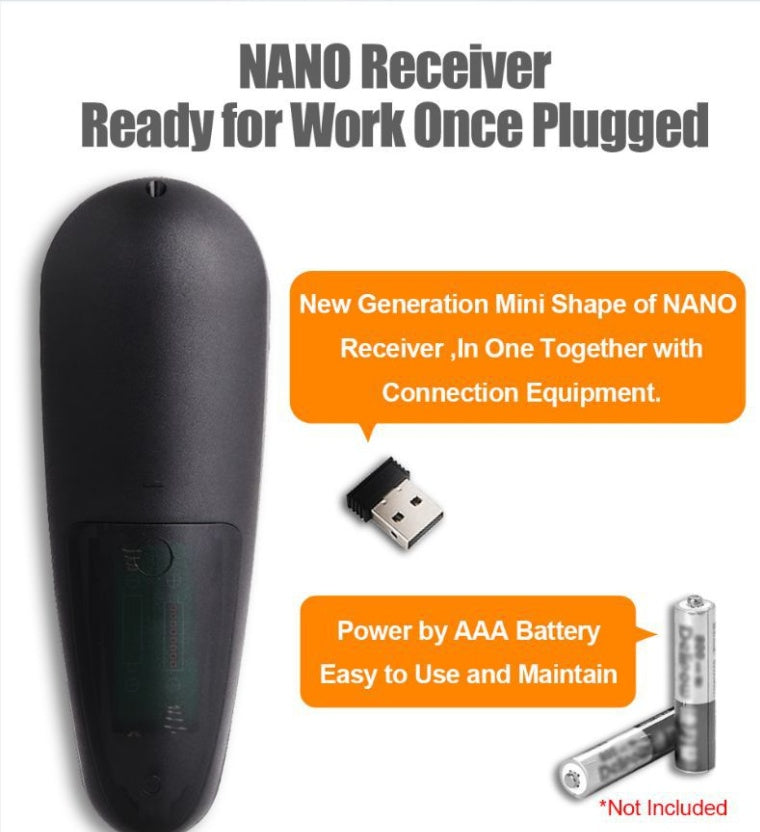 KeyGlide™ Wireless Keyboard Remote