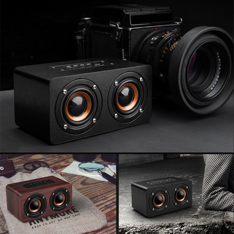 VibePulse™ Mini Bluetooth Speaker – Wireless Subwoofer, Card Karaoke, Car Companion