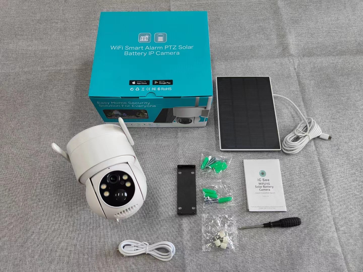 VigilGuard Motion Detection Audio-Video Surveillance Camera