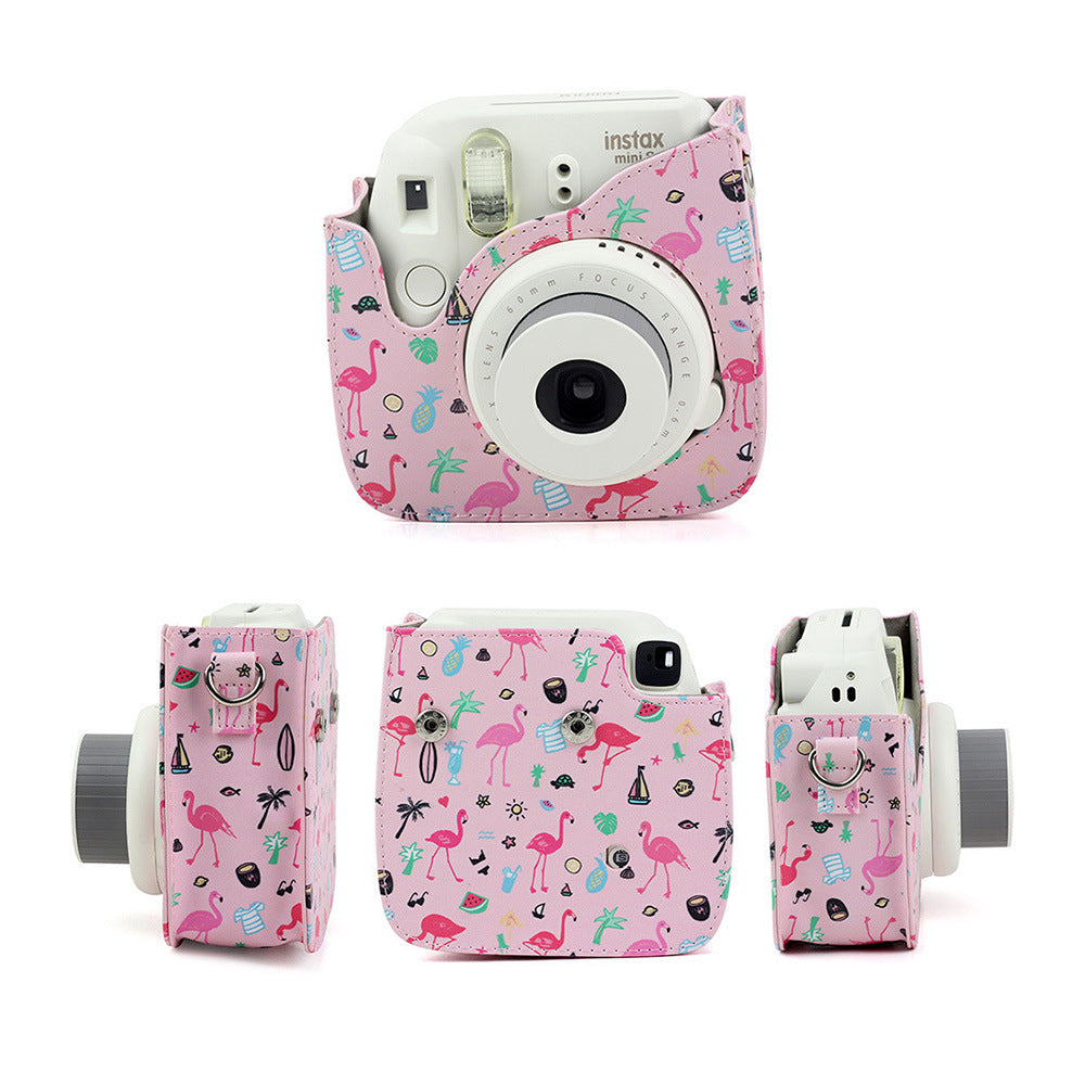 The LuxeGuard Mini Leather Camera Case