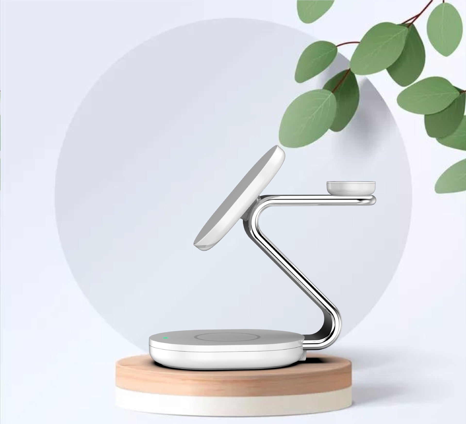 TriMag Pro — Three-in-One Magnetic Wireless Charger