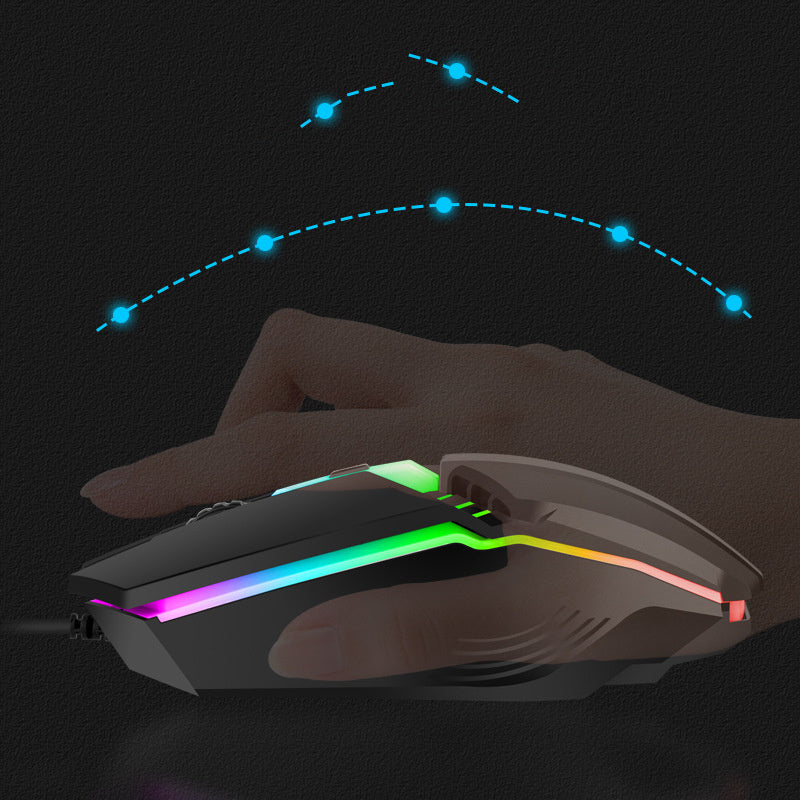 GlareStrike Pro – Wired USB Gaming Mouse