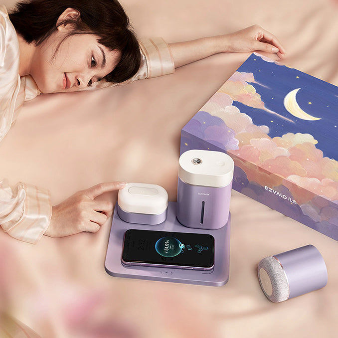 AuraCharge™ Multi-Function Humidifier & Wireless Charging Dock