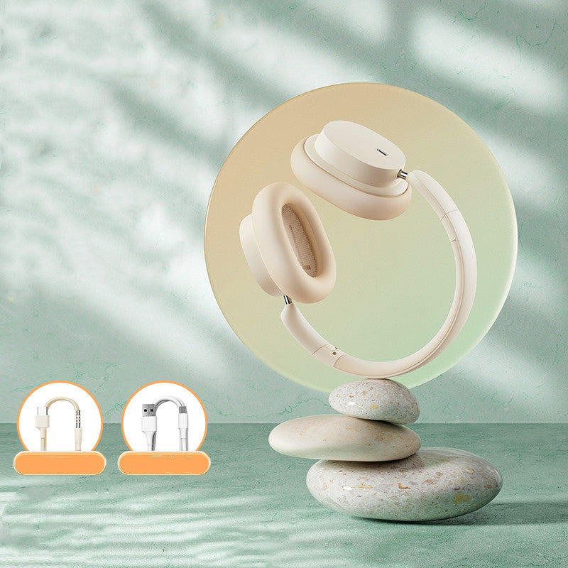 EchoSilk Halo — Wireless Bluetooth Head-Mounted Earphones with Advanced Noise Cancelling