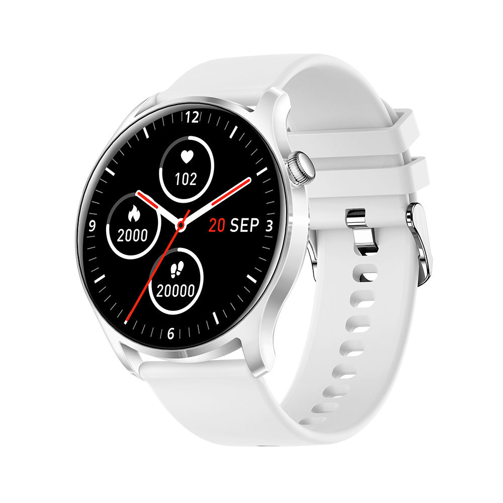 HealthTrack™: Bluetooth Smartwatch with Heart Rate & Blood Pressure Monitoring
