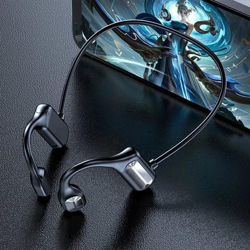 AquaPulse Pro – Waterproof Bone Conduction Wireless Earbuds