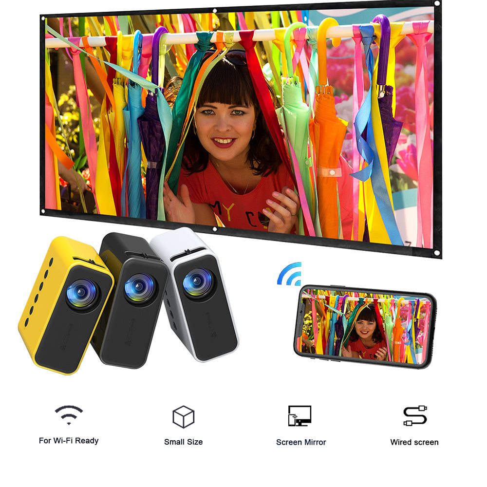 CineGlow™ YT500 Mini Home Projector