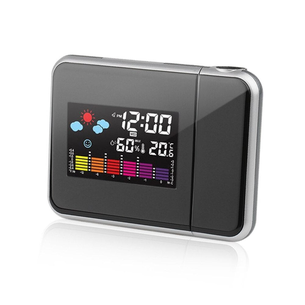 NoirGlow Projection Clock