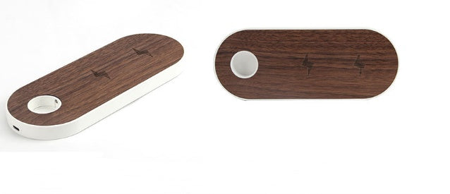 Veridion Luxe: The Wooden Essence Wireless Charger