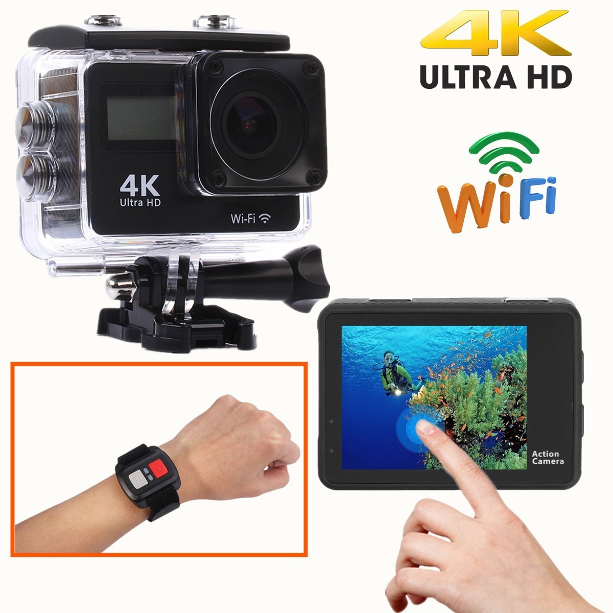 AquaVision™ 4K Diving Camera