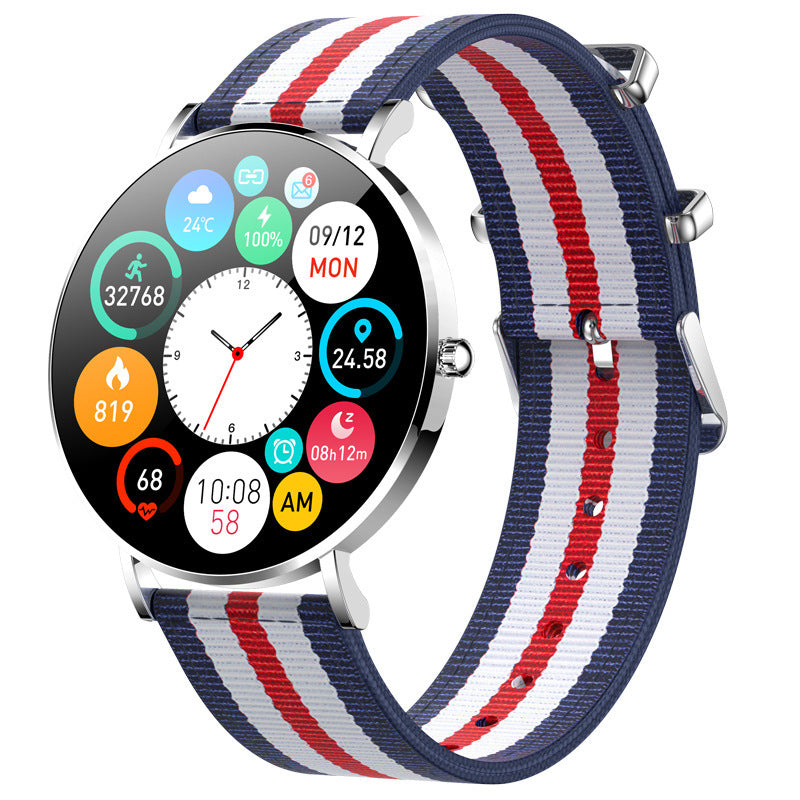PulseVibe T8 – Women's Smart Heart Rate & Blood Pressure Monitoring Watch
