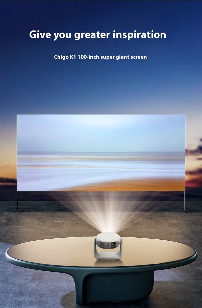 VisionAura™ 5G Smart Voice Projector