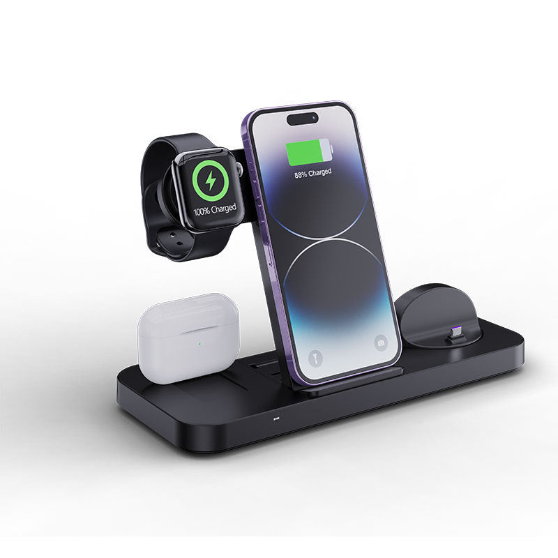 PowerNest™ 6-in-1 Foldable Wireless Charging Station