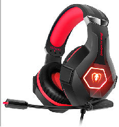 ThunderGlow™ — Luminous Gaming Headset with Built-in Microphone