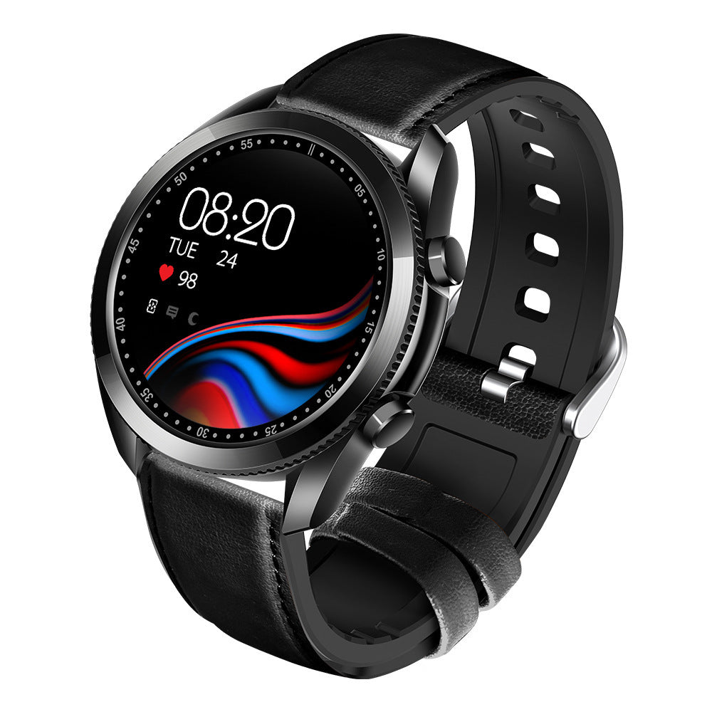 The UM90™ – Smart Call & Sports Bluetooth Watch with Pedometer, Heart Rate Monitor, and Large Metal Screen