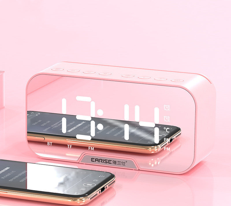 EchoTime Alarm Clock Wireless Bluetooth Speaker