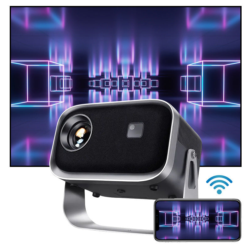 LumaVista Pro – Home HD Portable Projector with Adjustable Bracket