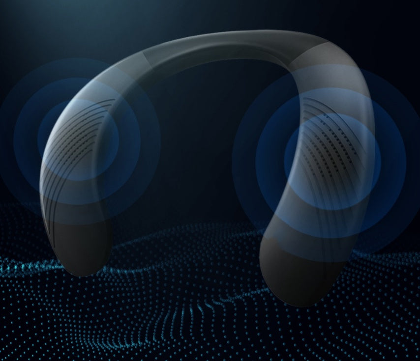 EchoWear™ 3D NeckBand Speaker – Wireless Surround Sound On the Go