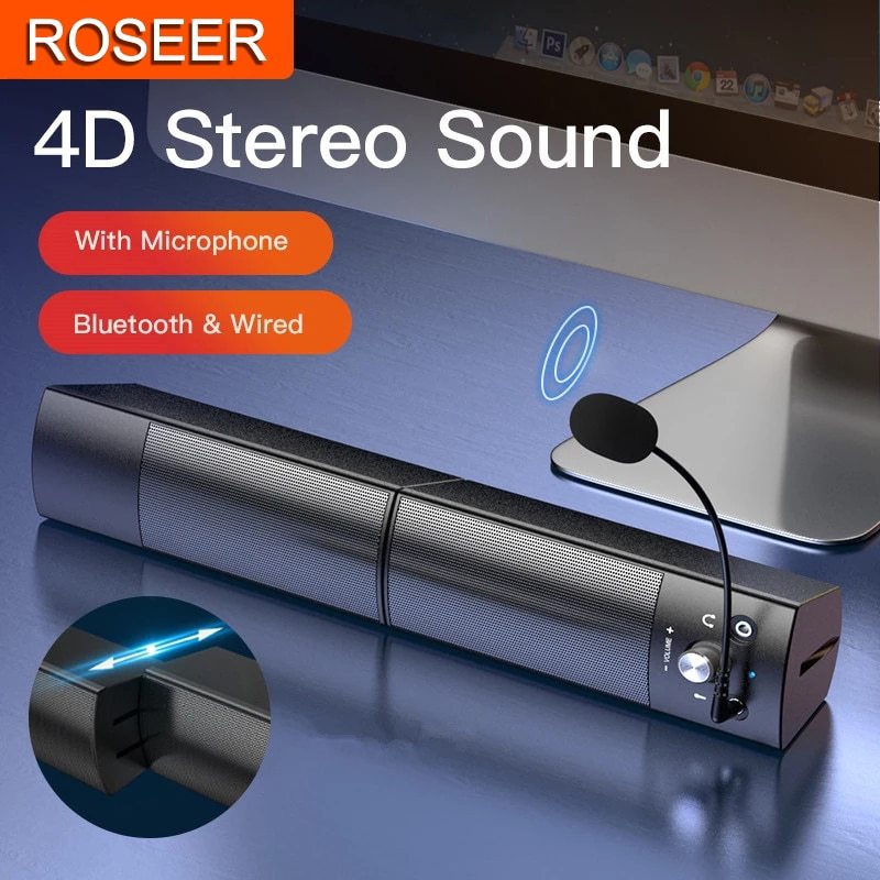 SoundWave™ Mini Bluetooth & USB Speaker System