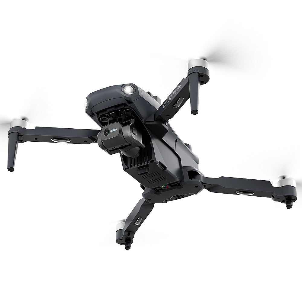 SkyMaster KF106 – Laser Obstacle Avoidance 360° 3-Axis Gimbal Drone with Dual Cameras, GPS, and Optical Flow Technology