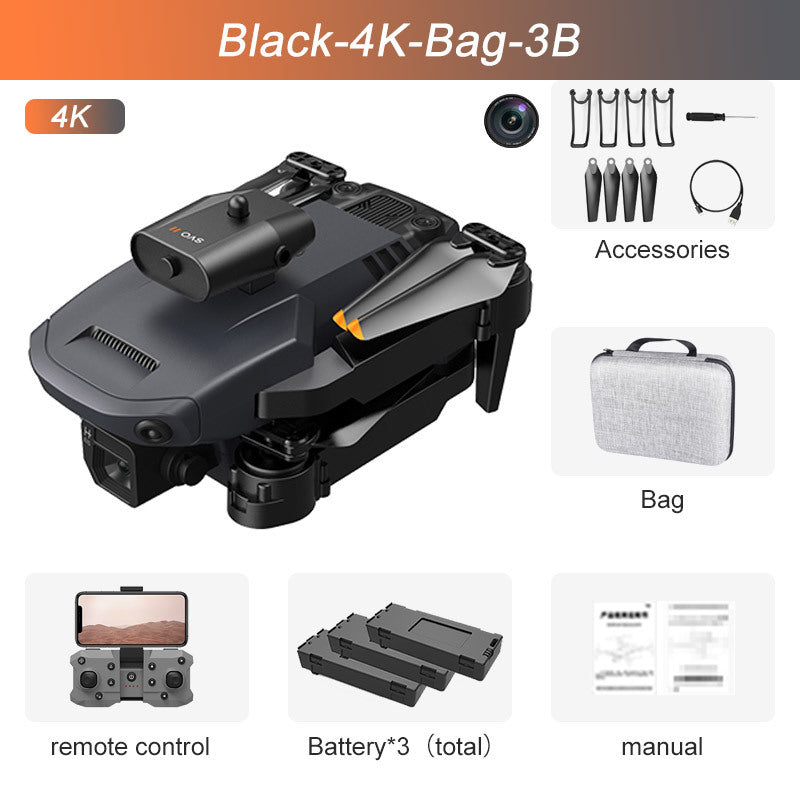 AeroVision 4K Pro — Smart Obstacle-Avoidance Aerial Drone