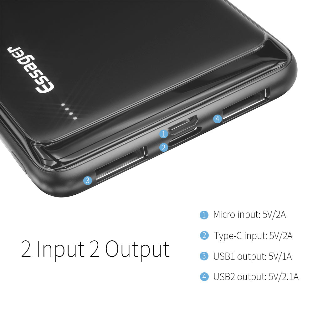 Essager UltraCharge™ New Power Bank – Fast, Reliable, and Compact Charging