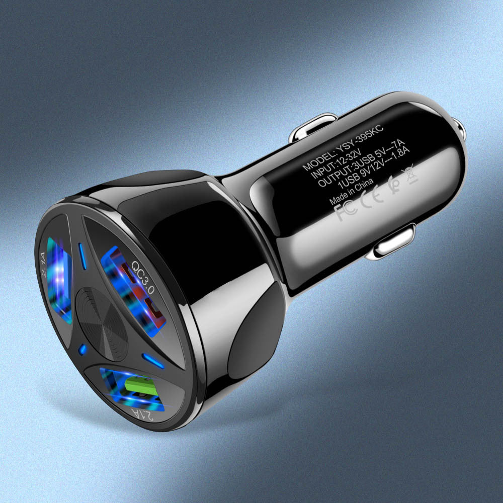 SpeedVolt™ QC3.0 USB Car Fast Charger
