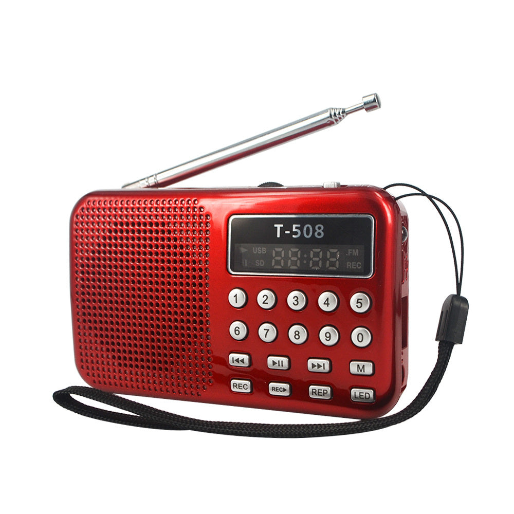 EchoBand™ Mini Dual-Band LED FM Speaker