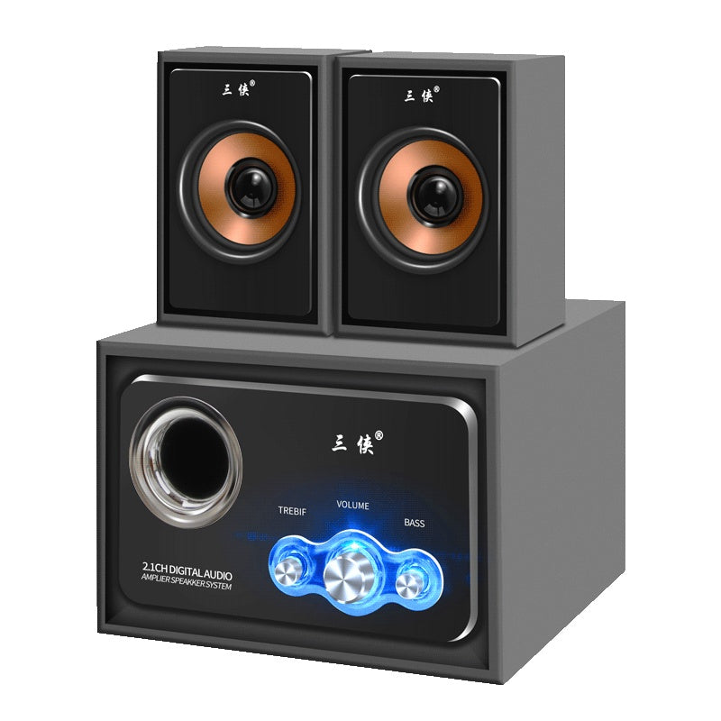BassBlink Mini – Wireless Bluetooth Notebook Subwoofer Speaker