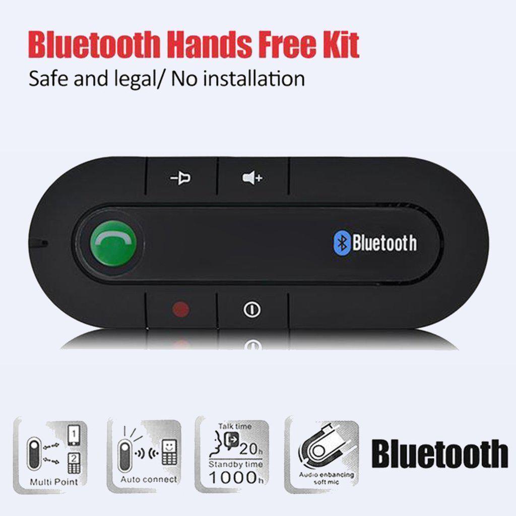 DriveTalk Pro: Bluetooth Car Visor Speakerphone
