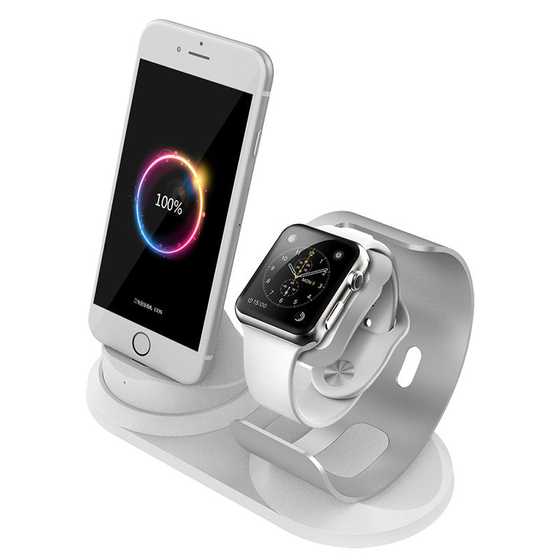 ChargeMaster Duo – Aluminum Alloy Two-in-One Charging Stand